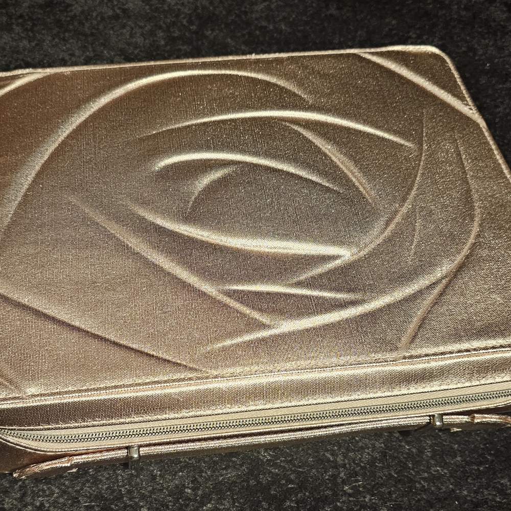 Lancome Gold Cosmetic Bag